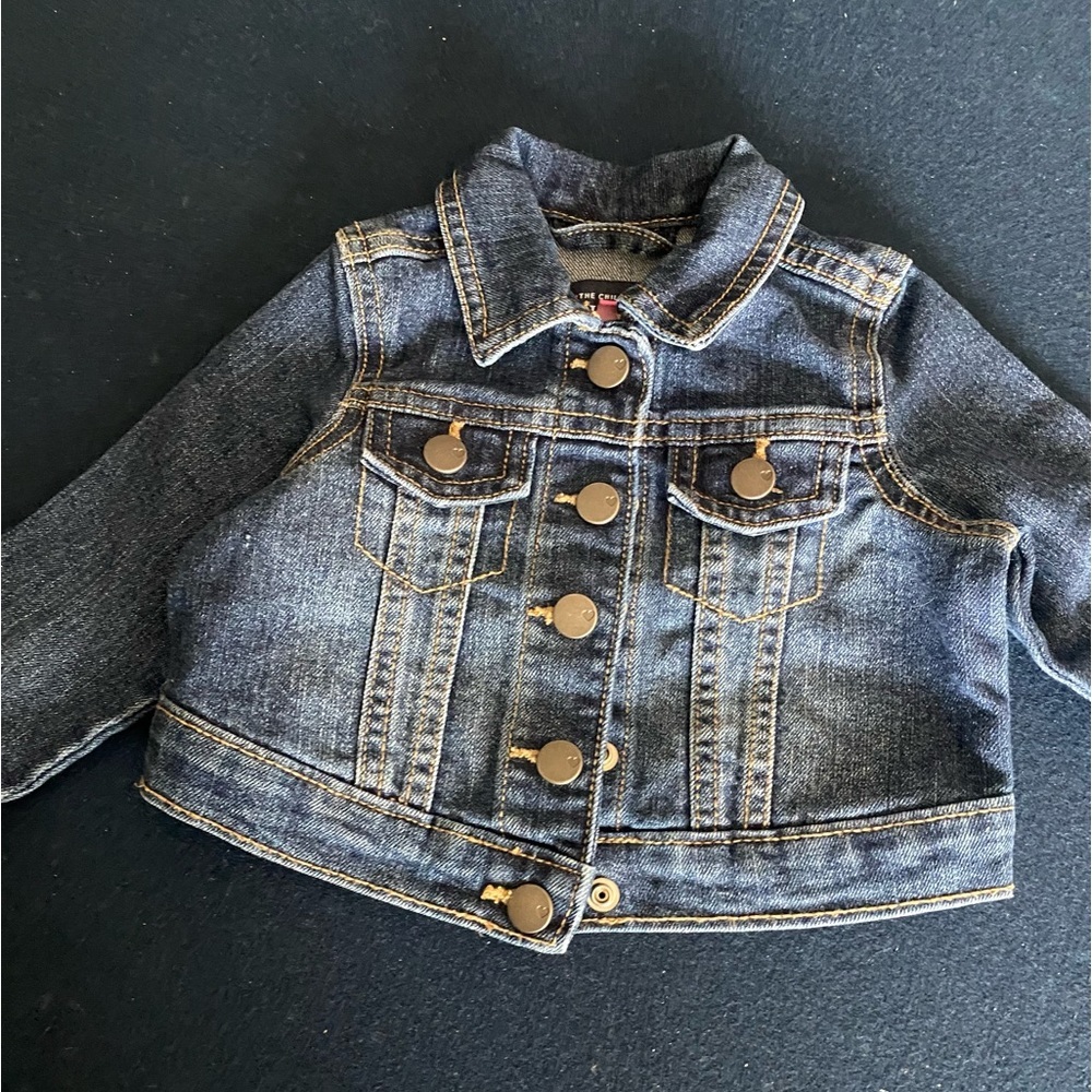 CUTEST lil jean jacket from CHILDRENS PLACE👶🏻like NEW👶🏻EXCELLENT CONDITION!